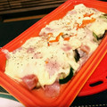 初心者あき's cooksnap of when they made 簡単おつまみ☆なすとズッキーニのマヨ焼.