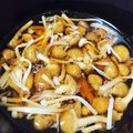tabecco's cooksnap of when they made なめこ・きのこの醤油漬.
