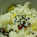 keity＊'s cooksnap of when they made シンプルなさつまいもご飯.