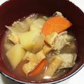 小ｼR's cooksnap of when they made こうや豆腐入り豚汁.