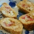 みきてぃぬん's cooksnap of when they made ＊お弁当に！カニカマの玉子焼き＊.