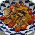 椋かぁちゃん's cooksnap of when they made 豚肉とたくあんの炒め物.
