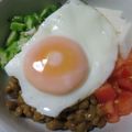 まっちゃんチャン　's cooksnap of when they made 簡単！オクラと山芋と納豆ネバネバ丼.