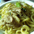 maruru-nn's cooksnap of when they made 休日お昼の定番！しょうゆ味の焼きうどん.