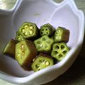 maruru-nn's cooksnap of when they made 簡単☆おくらのワサビ風味.