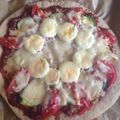 アキもん's cooksnap of when they made 手作りピザ✩生地作りから.