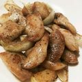 マリカリびあん's cooksnap of when they made 居酒屋風♡豚トロのねぎポン酢炒め♪.