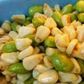 kashikon's cooksnap of when they made とうもろこし＆枝豆の　バター炒め.