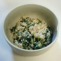 tonchi's cooksnap of when they made ２歳児も喜ぶ♪ほうれん草の白和え.