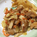 トーユ。's cooksnap of when they made 簡単 鶏肉のスタミナマヨ炒め.