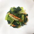 RoomA's cooksnap of when they made チンゲン菜と人参とえのきの和え物.