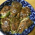 みんくちゃんのママ's cooksnap of when they made 和風☆肉詰めピーマン♪.