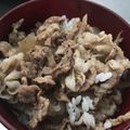 ハラペコムシ's cooksnap of when they made 男の胃袋を掴む豚丼！.