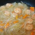 にっこりむっちゃん's cooksnap of when they made 海老ともやしの中華炒め煮♪幼児にも.