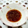 ﾁｲﾁｬﾝﾏﾏ's cooksnap of when they made らっきょうの甘酢漬けでドレッシング☆.