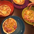 すていぬ's cooksnap of when they made ボウル１つで簡単【絶品！おやつピザ】.