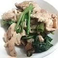 azalea5959's cooksnap of when they made 所要時間10分⭐豚肉と空芯菜炒め.
