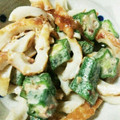 みずたま1616's cooksnap of when they made 時短！おくら&ちくわのマヨおかか和え.