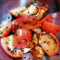 mayukkuma1's cooksnap of when they made トマトの胡麻和え.