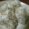 MOｰON's cooksnap of when they made らっきょう☀おかかおにぎり.