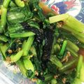 はれりこ's cooksnap of when they made 給食でも人気！小松菜の海苔和え☆.