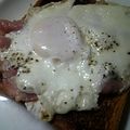 まな姫's cooksnap of when they made ラピュタの目玉焼きトースト.