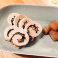 aicon529's cooksnap of when they made レンジで簡単！鶏ささみの 梅 しそロール.