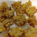 さくら11's cooksnap of when they made エコです♥ゴーヤのワタのかき揚げ.