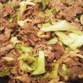 わくわくわくさん's cooksnap of when they made 牛肉とキャベツのオイスター炒め.