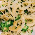 アンジュママちゃん's cooksnap of when they made レンコン✿オクラの✿ゴマ✿酢みそ✿あえ.