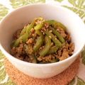 Ag＊'s cooksnap of when they made スイカの皮と鶏挽き肉のスパイシー炒め.