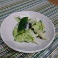 なきむしりょうま's cooksnap of when they made 胡麻油香るセロリときゅうり炒め.