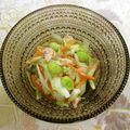 ☆Rokko☆'s cooksnap of when they made 鮭の中骨水煮缶で酢味噌サラダ.