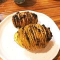 yoppyno's cooksnap of when they made 魚焼きグリルで簡単ハッセルバックポテト.