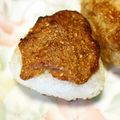 ＊実月＊'s cooksnap of when they made 胡麻味噌 焼おにぎり.