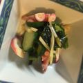 smile_to_U's cooksnap of when they made キリリと生姜☆タコとキュウリの酢の物！.