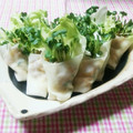 ねっちゃんっ's cooksnap of when they made ささみの濃厚ごまだれ和えで☆サラダ春巻き.