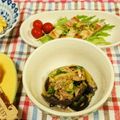 にゃにゃ☆☆☆'s cooksnap of when they made **なすとシーチキンのさっぱりあえ**.