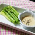 ねっちゃんっ's cooksnap of when they made 簡単！アスパラの柚子マヨディップ☆.