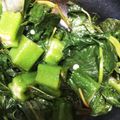 マリーS's cooksnap of when they made モロヘイヤのねばねば♪おひたし.