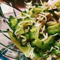 yuyayazu's cooksnap of when they made 涼風～釜揚げシラスdeゴーヤナムル.