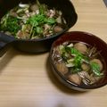 生誕１９７３年独身男's cooksnap of when they made 秋のアウトドアクッキング☆芋の子汁.