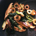 きぬきぬき's cooksnap of when they made エリンギと小松菜のオイスター炒め♪.