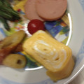 クックZ8J4H4☆'s cooksnap of when they made チーズとハーブの卵焼き.