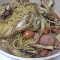 かおるルル's cooksnap of when they made 超簡単！キノコの和風スパゲッティー♪.