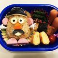 ヨシラー's cooksnap of when they made ☆ポテトヘッド弁当☆.