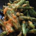 Memeのママ's cooksnap of when they made インゲンの味噌炒め、おつまみ、お弁当に！.