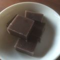kamemio's cooksnap of when they made 寒天で＊簡単ごまあん水ようかん.