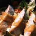 eca8's cooksnap of when they made フライパンで！鮭のちゃんちゃん焼き☺.