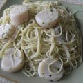 れのっち's cooksnap of when they made ✿青海苔とホタテの❀塩パスタ✿.